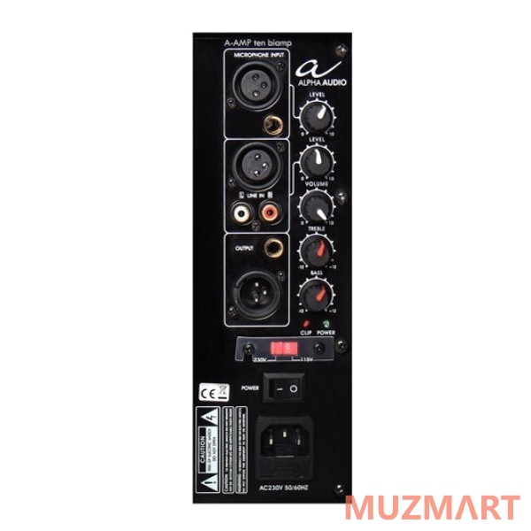 Alpha Audio A-Amp Ten Biamp 10" Двухполосная активная акустическая система