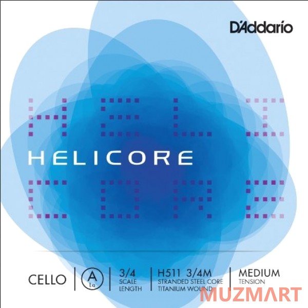 D'Addario H511 3/4M Одиночная струна для виолончели