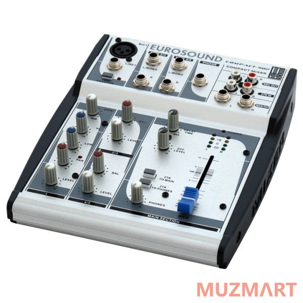 Eurosound Compact-502 Компактный микшерный пульт