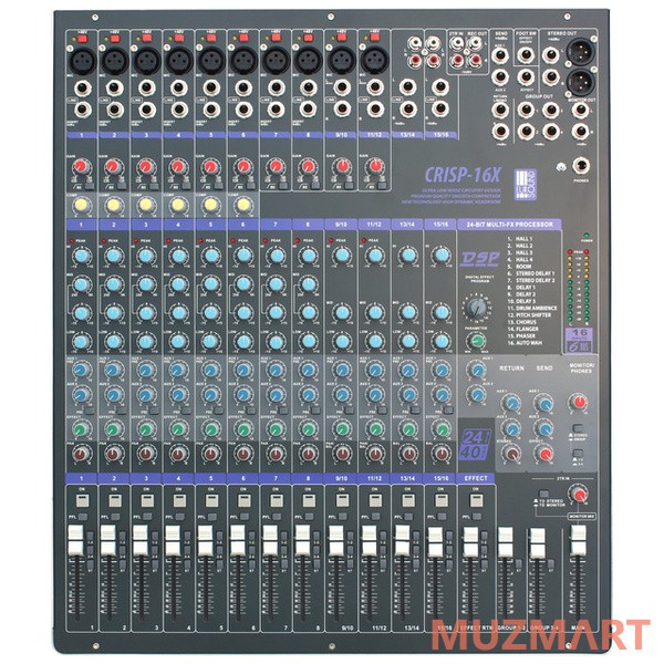 Eurosound CRISP-16X Микшер студийный