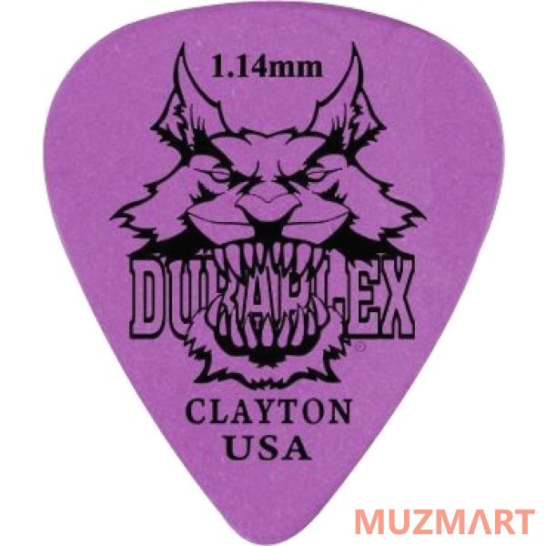 Clayton DXS114/12 Набор медиаторов,  стандартные 1.14 mm 12 шт.