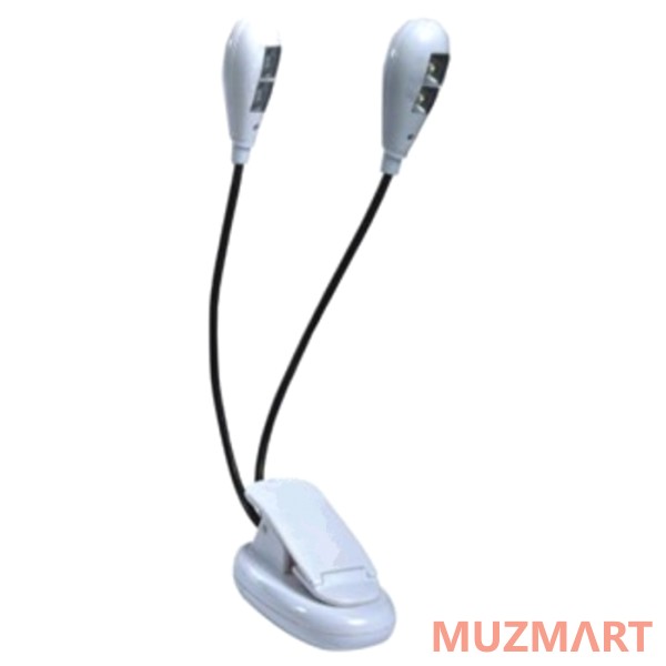 Aroma FL-9027WH Подсветка для пюпитра, 2х2 светодиода