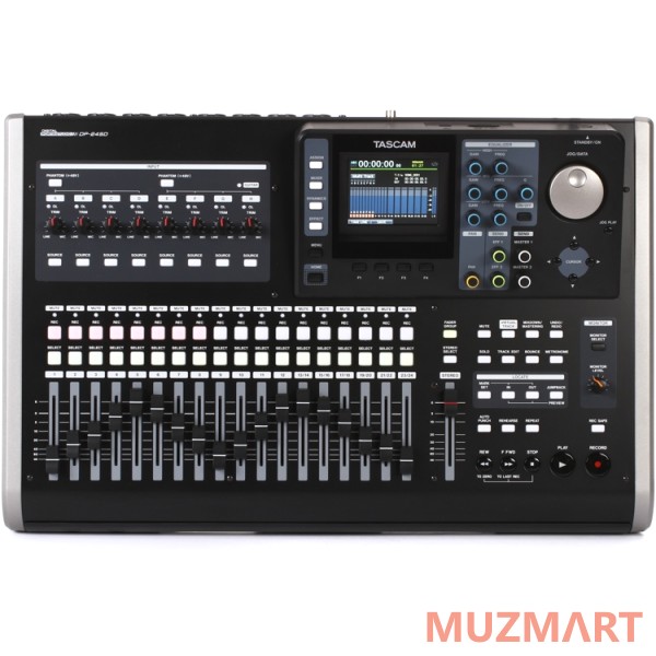 Tascam DP-24SD 24-канальная цифровая портастудия SD/SDHC