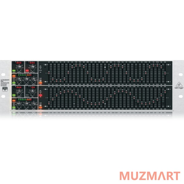 Behringer FBQ6200HD Эквалайзер графический, двухканальный 31-полосный