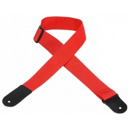 Levy's M8POLYL-RED Ремень для гитары