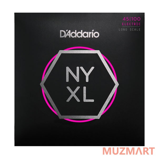 D'Addario NYXL45100 Струны для бас-гитары