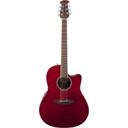 Ovation CS24-RR Celebrity Standard Mid Cutaway Ruby Red Электроакустическая гитара