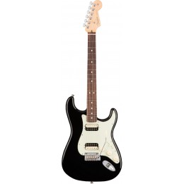Fender AM PRO STRAT HH SHAW RW BK Электрогитара