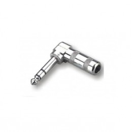 Roxtone RJ029S Разъем джек стерео угловой, 6,3 мм