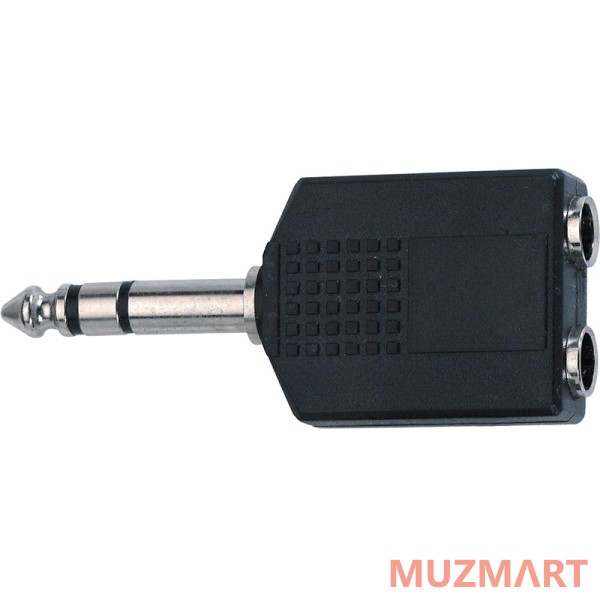 Quik Lok AD76 Адаптер, 2 входа Stereo Jack