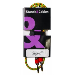 Stands&Cables GC-108-1 Инструментальный кабель Jack 6,3 моно / Jack 6,3 моно