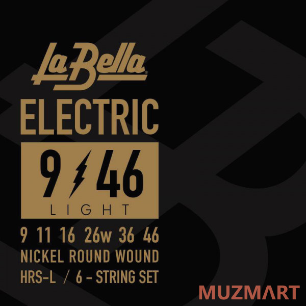 La Bella HRS-L Light Струны для электрогитары 9-46
