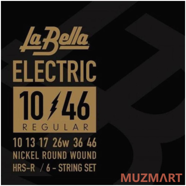 La Bella HRS-R Regular Струны для электрогитары 10-46