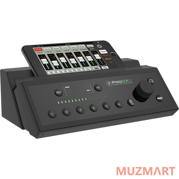 Mackie ProDX8 8-канальный цифровой аудио микшер с Bluetooth