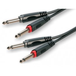 Roxtone RACC100/6 Аудио-кабель 2 x 6,3 mono Jack - 2 x 6,3 mono Jack, 6 м