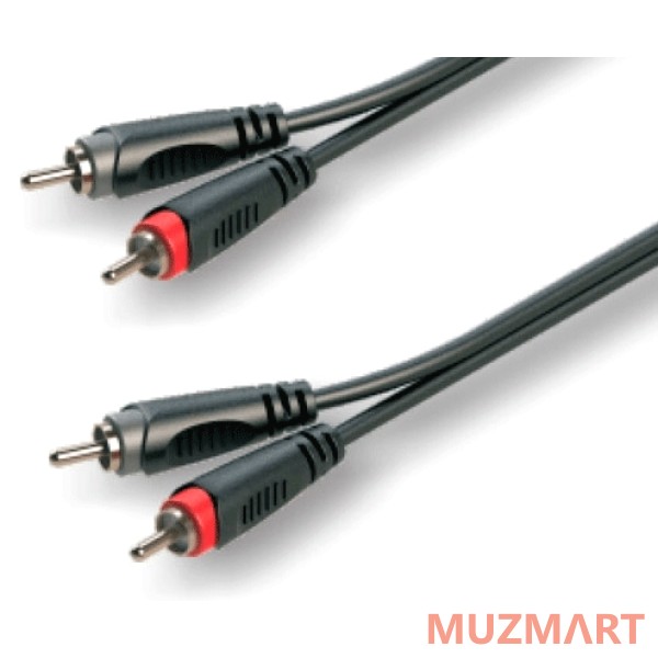 Roxtone RACC130/1 Аудио-кабель 2 x RCA «папа» - 2 x RCA «папа», 1м