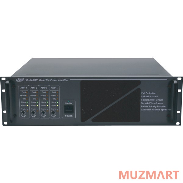 JDM PA-424DP 4-х канальный усилитель