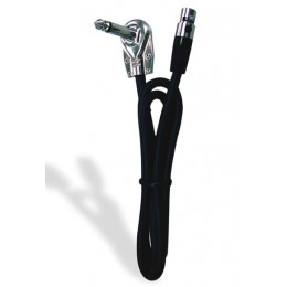 JTS GC-80L Кабель инструментальный, угловой, mini XLR 4Pin - mono Jack 6.3