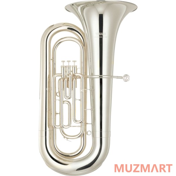 Yamaha YBB-201S Туба Си бемоль, 3 помпы, серебряное покрытие
