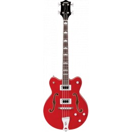 Gretsch G5442BDC Electromatic® Hollow Body, Transparent Red Бас-гитара полуакустическая
