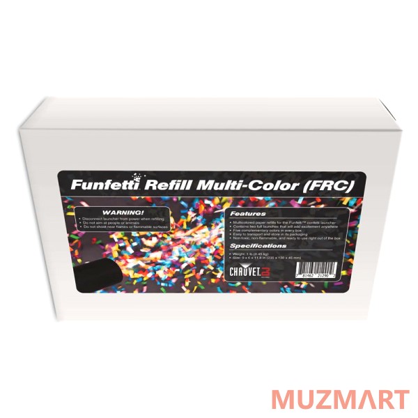 Chauvet DJ FUNFETTI REFILL - COLOR Цветные конфетти