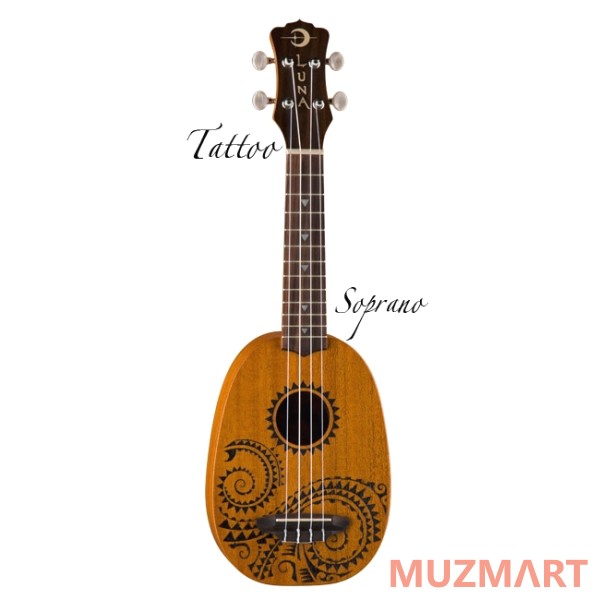 Luna UKE TATTOO Укулеле