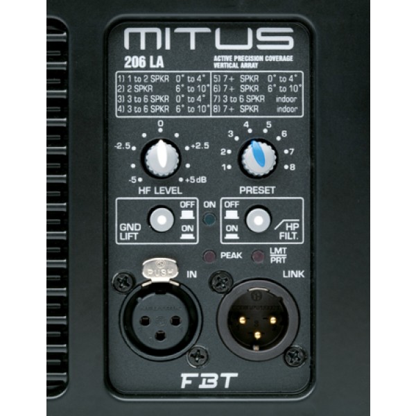 FBT MITUS 206LA Линейный массив