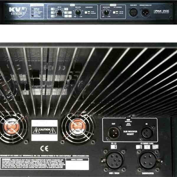KV2 Audio EPAK2500 усилитель-контроллер