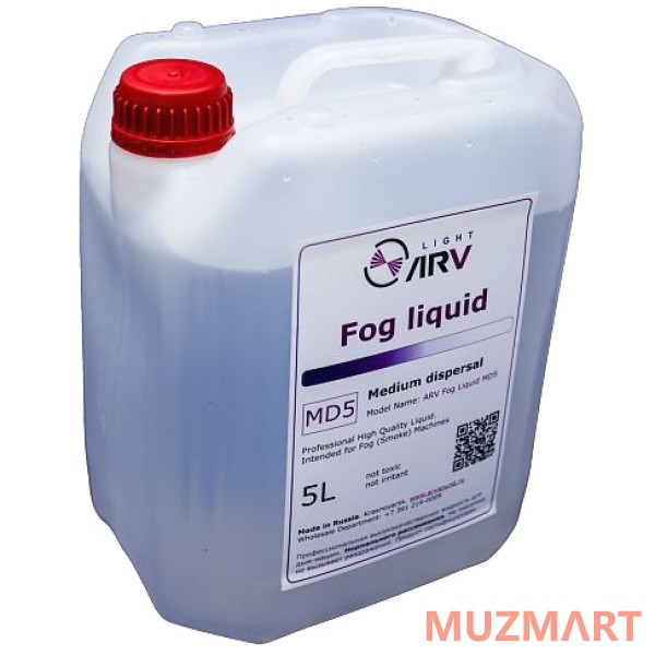 ARV Fog Liquid MD5 Жидкость для образования дыма среднего рассеивания