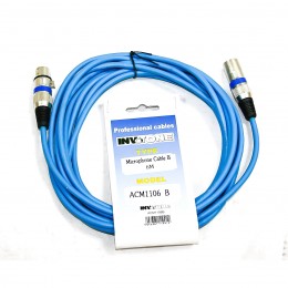 Invotone ACM1106B Кабель микрофонный XLR-XLR