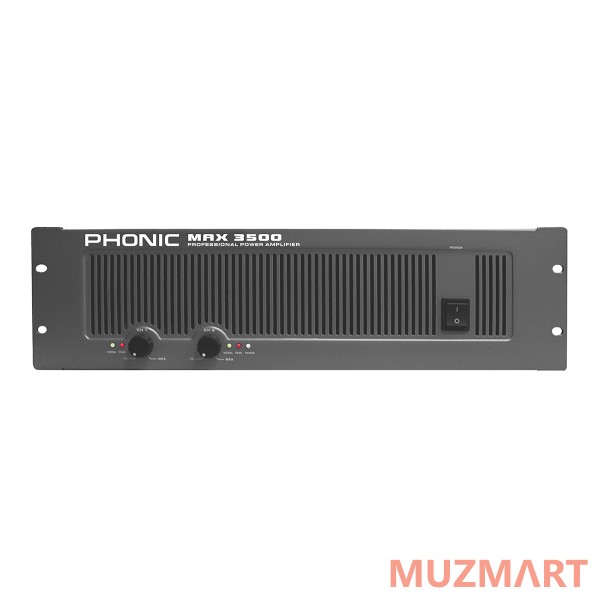 Phonic MAX 3500 Усилитель мощности, 2х1200Вт/4Ом (2x800Вт/8Ом)