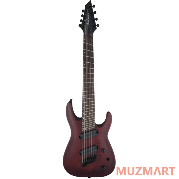 Jackson X Series Dinky Arch Top DKAF8 MS, Dark Rosewood, Stained электрогитара