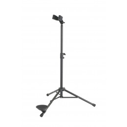K&M 15010-011-55 концертная стойка для фагота, цвет черный