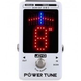 Joyo JF-18 Power Tune Multi Power Supply Chromatic Pedal tuner тюнер