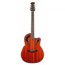 Ovation CE44P-PD Celebrity Elite Plus Mid Cutaway Padauk электроакустическая гитара