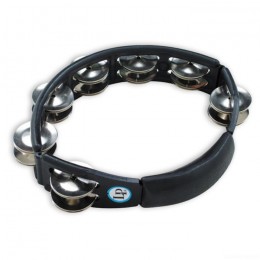 Latin Percussion LP150 Cyclops Steel Jingles Tambourine Black тамбурин пластик